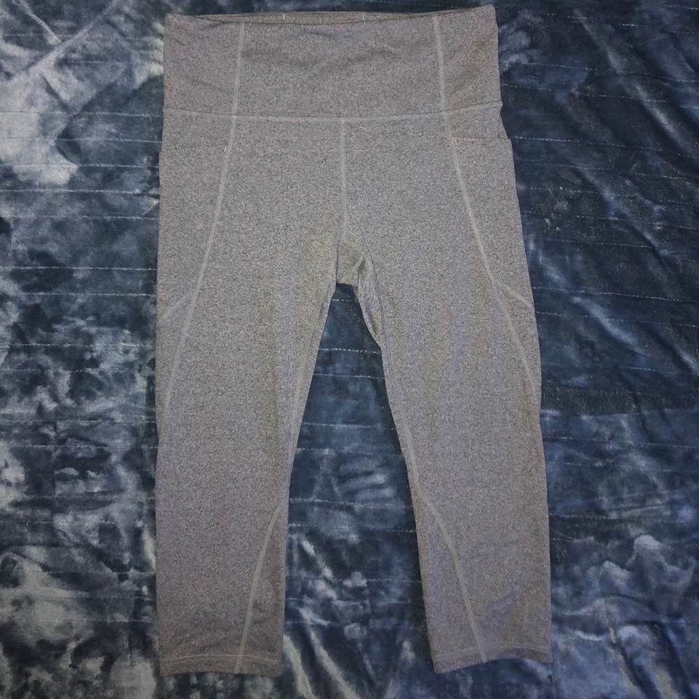 Athleta Grey 7/8 Leggings